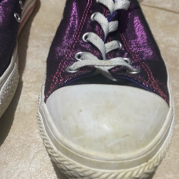 Purple/ Pink All Star Converse - Picture 4 of 5